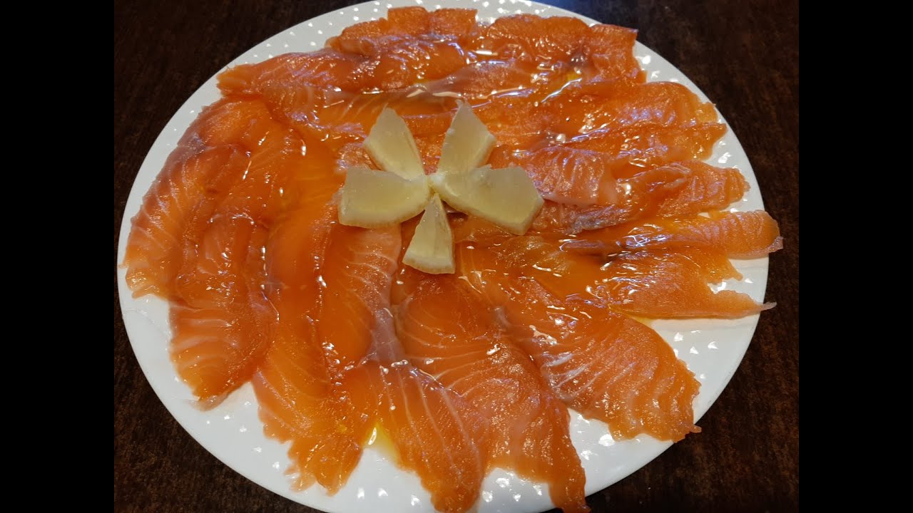 SALMONE MARINATO - come marinare il salmone - con #videoricetteinsieme
