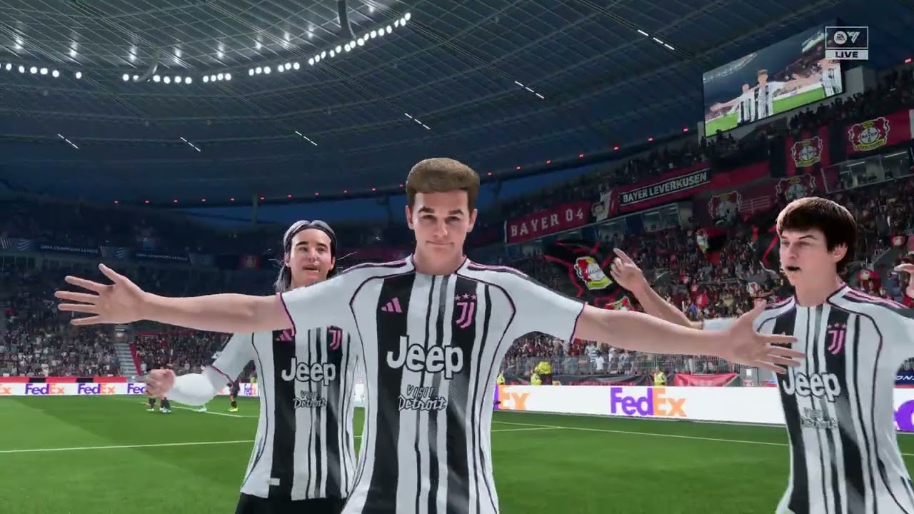 EA FC 26  Player Career #601 - Primul meci din liga UCL împotriva lui Bayer Leverkusen