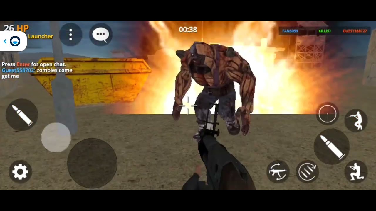 Combat Reloaded 2/Military Base/Zombie