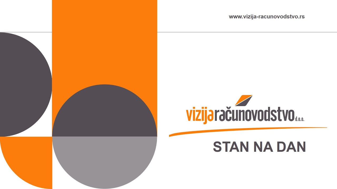 Stan na dan, Vizija računovodstvo