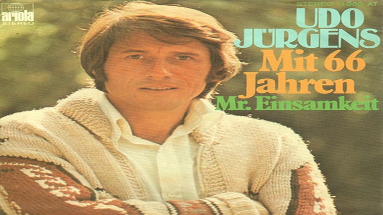 Udo J&uuml;rgens-mit 66 Jahren 1977