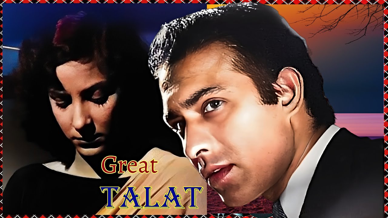 TALAT MAHMOOD~(4 Gems) BEWAFA {1952}~(TU AAYE NA AAYE~(2~TUMKO FUSAT HO~(3~DIL MATWALA~(4~DIL MILA~*