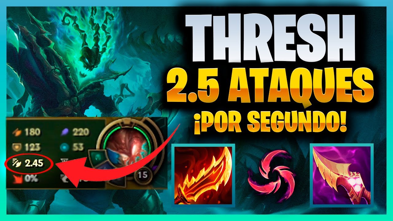 INCREMENTANDO EL DA&Ntilde;O DE THRESH CON 2 OBJETOS