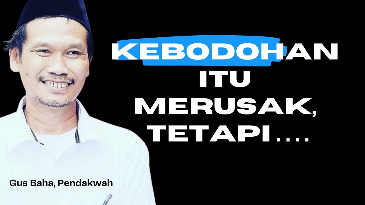 Quotes Gus Baha 1 Menit || Quotes Gus Baha Tentang Hidup Bahagia