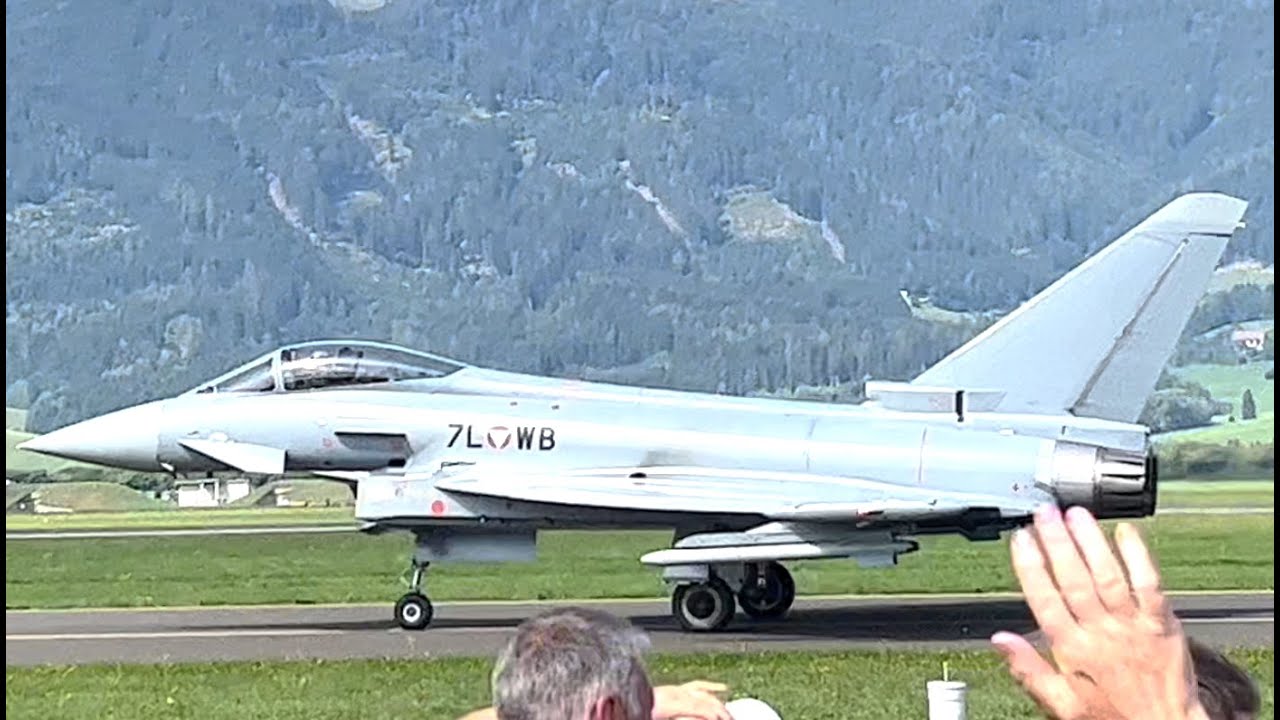Eurofighter INTERCEPTION DOGFIGHT Airpower 2022