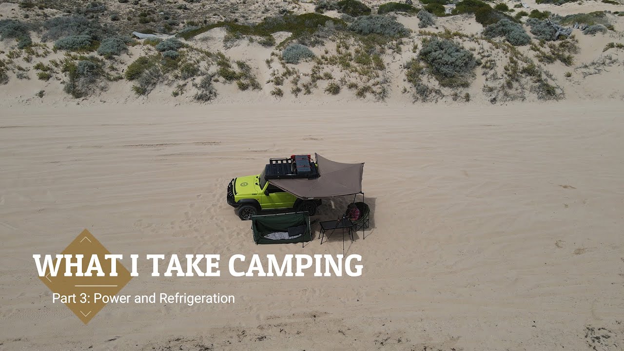 WHAT I TAKE CAMPING IN THE JB74 JIMNY - CAMPING POWER - SOLAR - CAMPING FRIDGE- Part 3