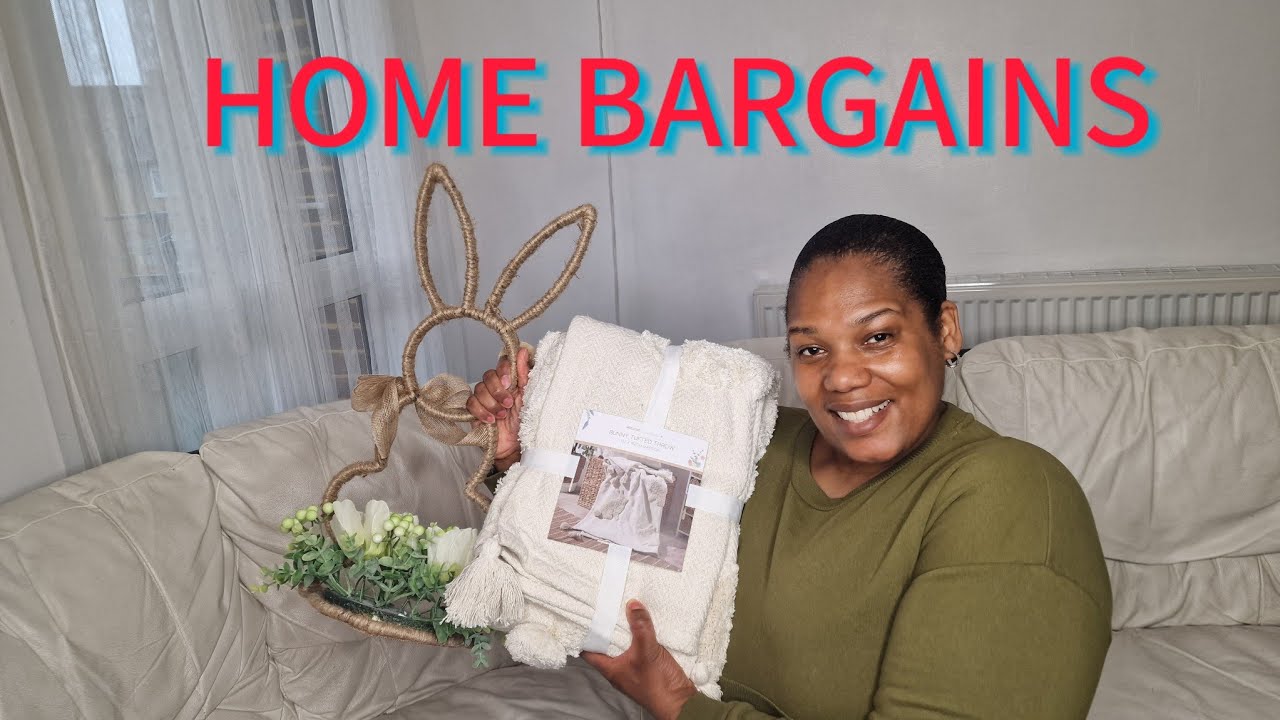 HOME BARGAINS EASTER SPRING HAUL 🐣 #newin #spring #easter