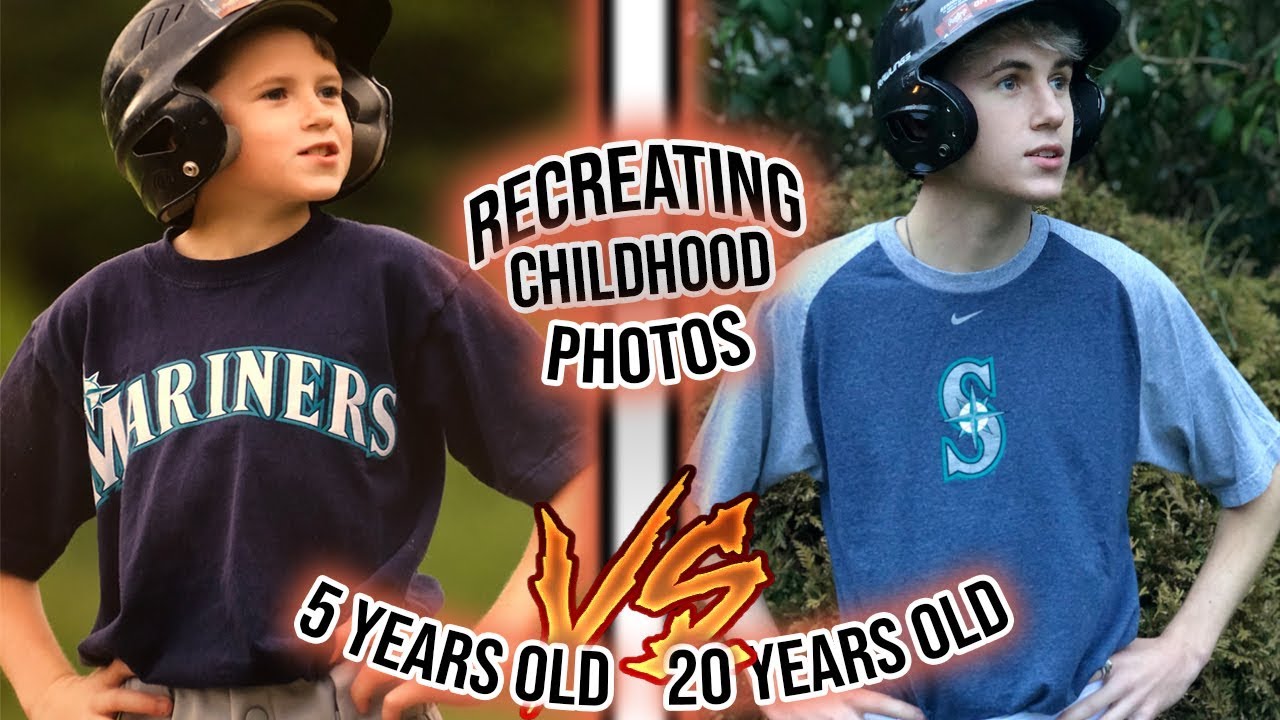 Recreating my Favorite Childhood Photos!! | WeAreTheDads