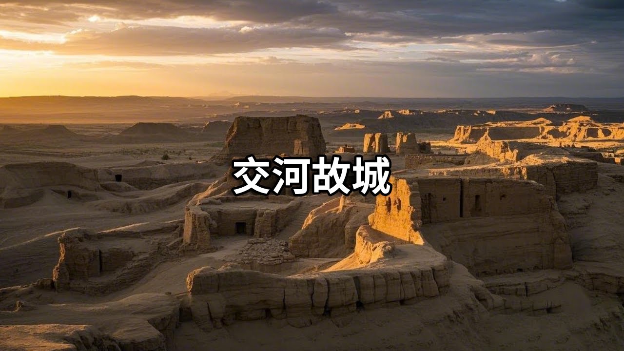被岁月遗忘的城市——交河故城， 两千多年的丝绸之路重镇，生生挖出的一座城市，令人震撼【行走世界的北京老刘】