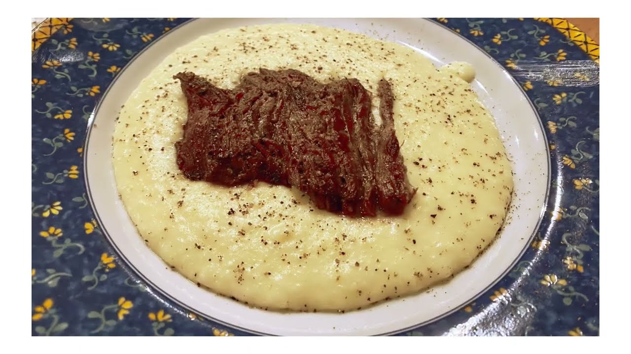 Bife de vacio sobre aligot de Gruy&egrave;re e Minas Padr&atilde;o - Receita de Parrilla irresist&iacute;vel