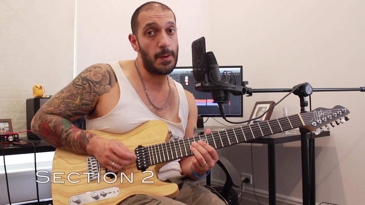 How to play ‘The Sin And The Sentence’ by Trivium Guitar Solo Lesson w/tabs