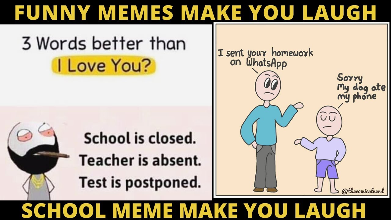School memes make you laugh| Funny memes make you laugh|WhatPeopleThink|Fusion memes|2020 meme|memes
