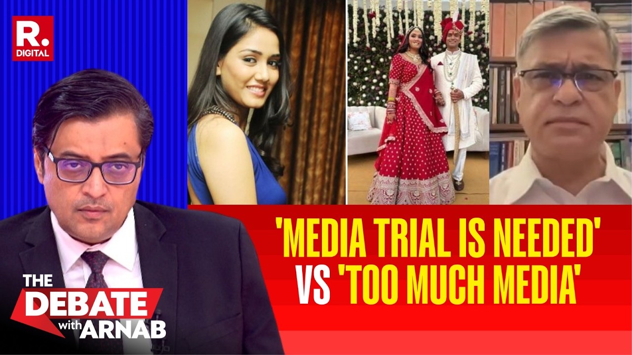 'Media Trial Is Needed' Vs 'Too Much Media': Arnab Clashes With Ex‑ASG Sidharth Luthra