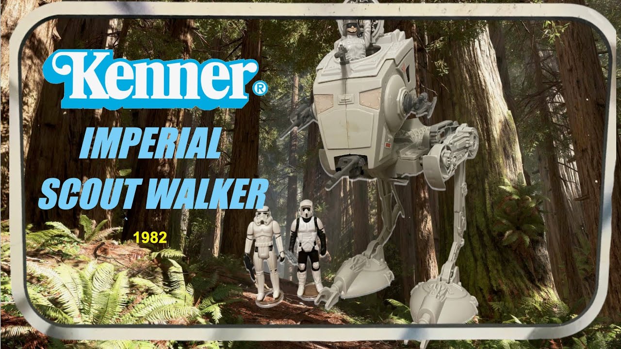 1982 Kenner Star Wars AT-ST (Imperial Scout Walker) Overview
