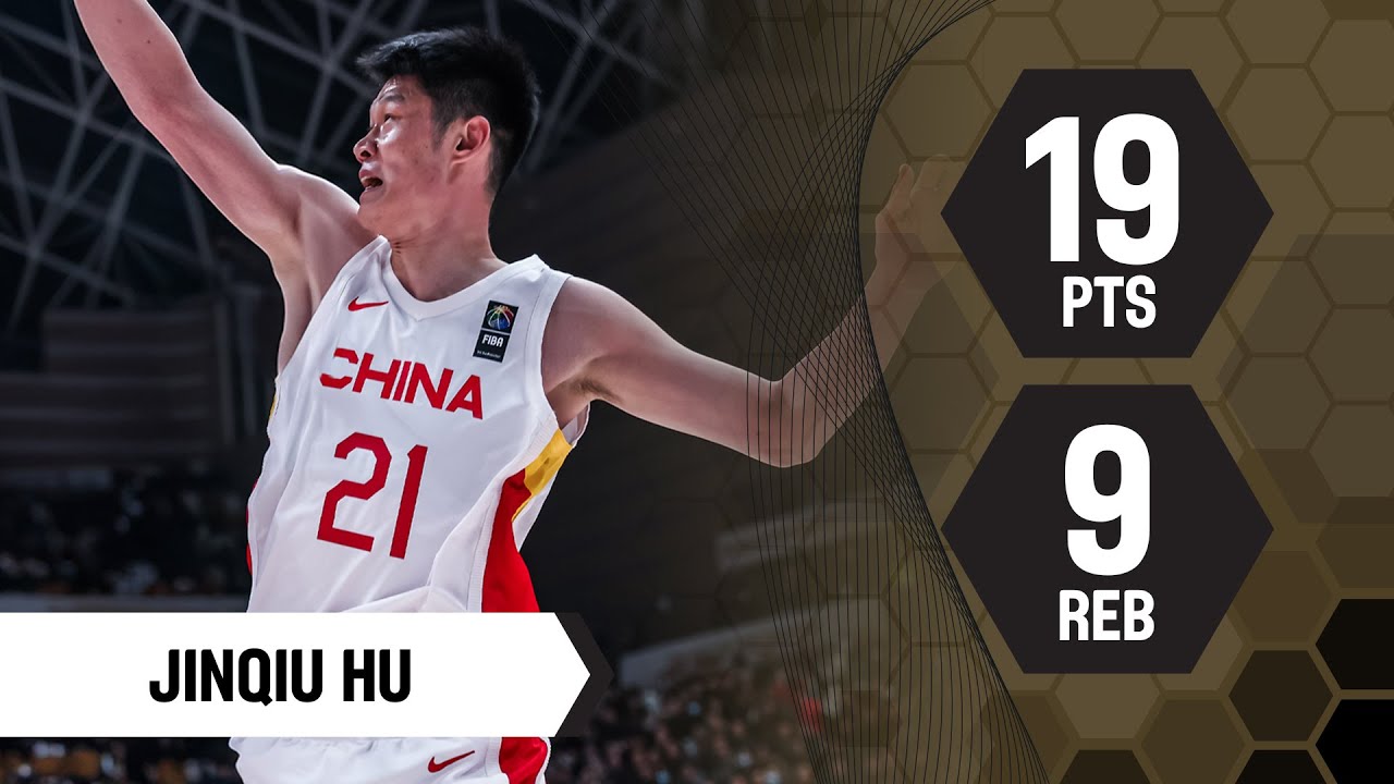 Jinqiu Hu (19 PTS) | Top Performer | CHN vs MGL | FIBA Asia Cup 2025 Qualifiers