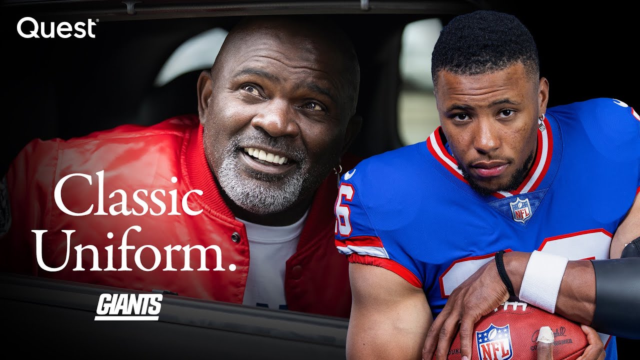 Giants Reveal NEW Classic Blue Uniforms! | New York Giants