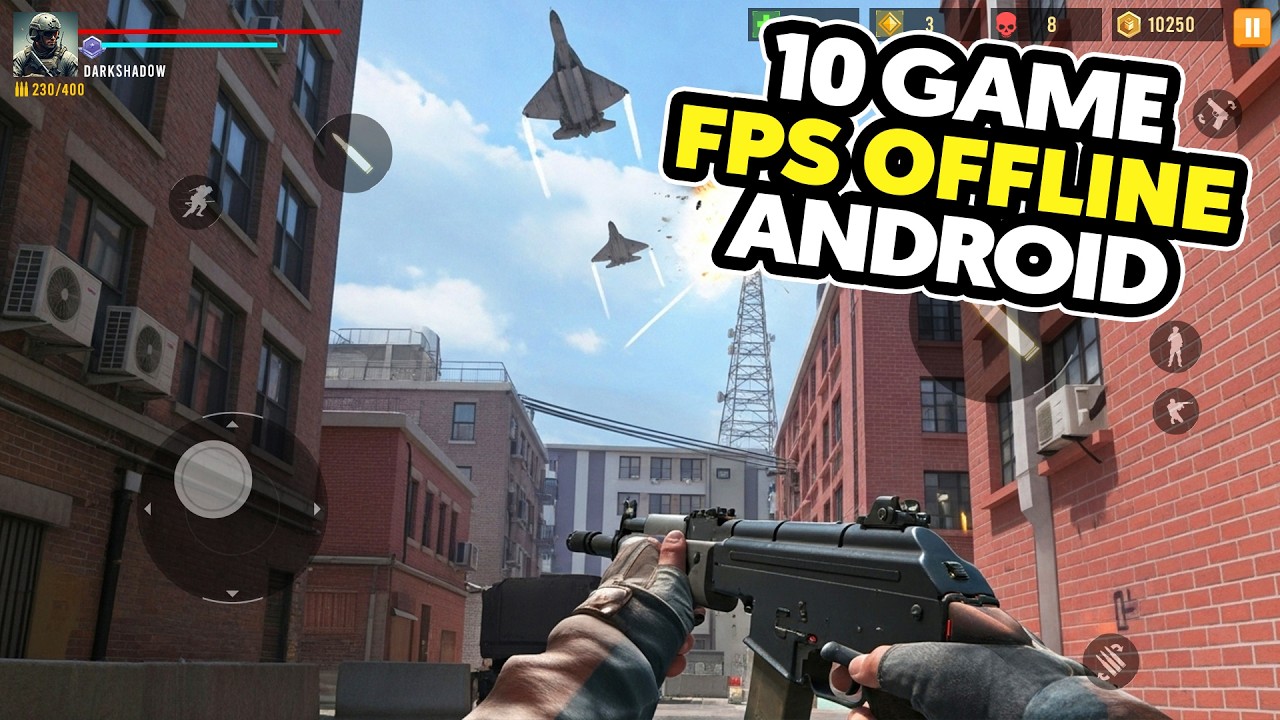 10 Game FPS Offline Terbaik Android 2026 | Paling Keren