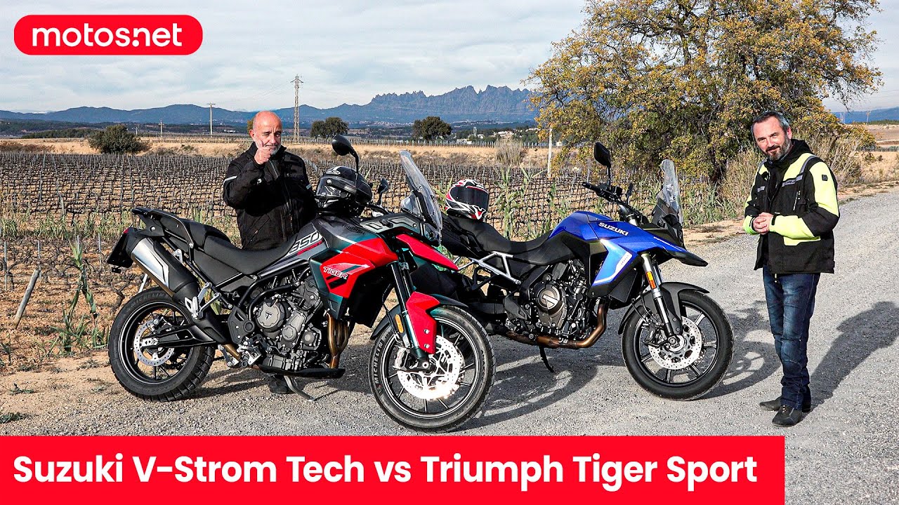 🔥 Suzuki V-Strom 800 Tech vs Triumph Tiger 850 Sport | Comparativo | motos.net