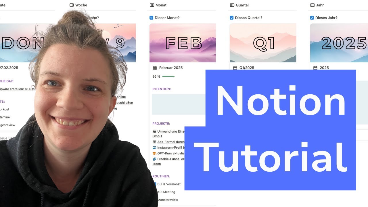 Notion Tutorial (deutsch): Dein Start mit Notion