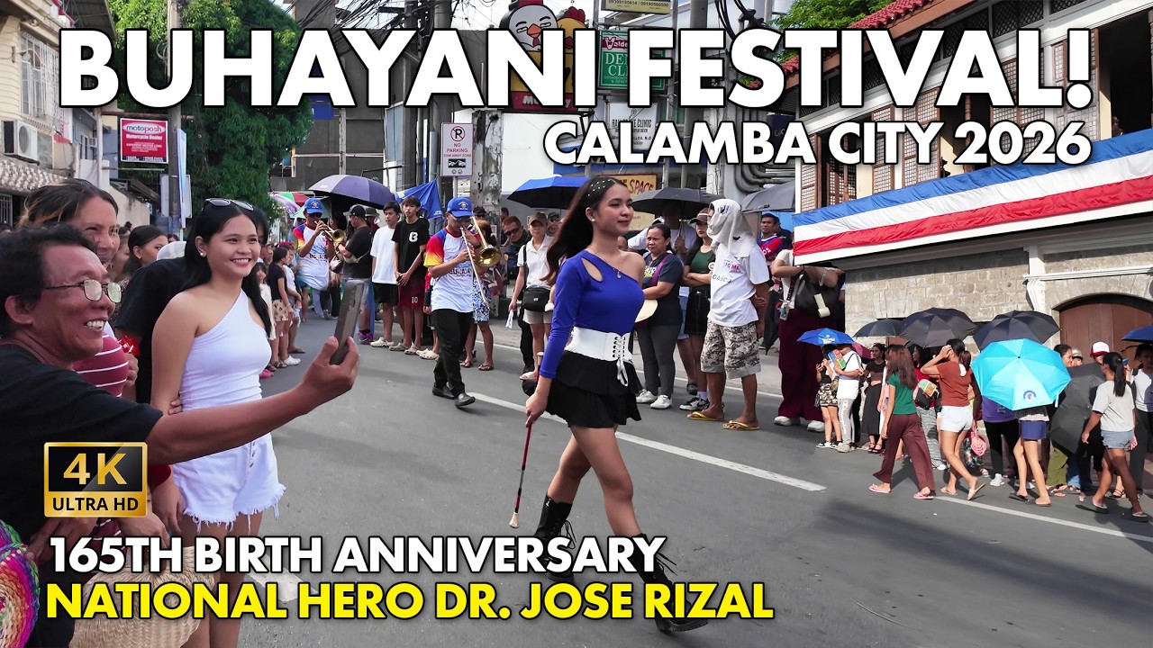 BUHAYANI FESTIVAL 2026, Calamba Laguna Philippines Walking Tour [4K]