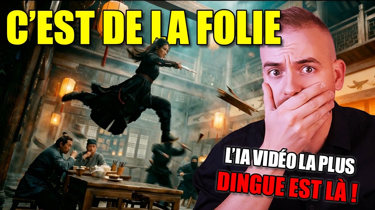 L'IA N°1 MONDIALE pour les VIDEOS est sortie (une DINGUERIE)