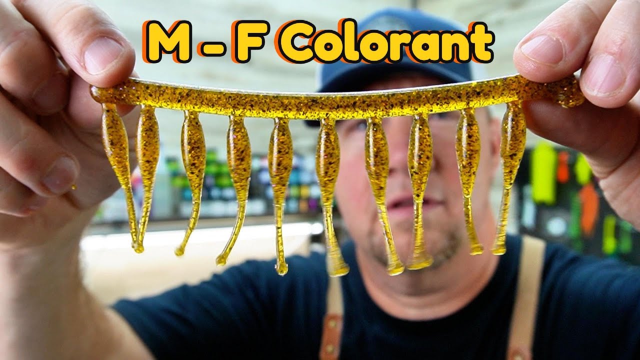 M - F Shad Colorants for fishing and bait making 