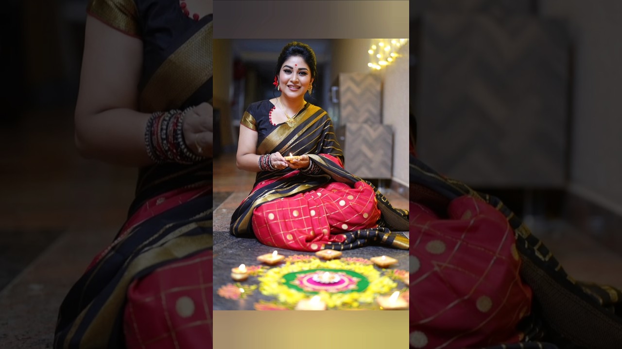 Actress Manjula Paritala Deepawali Special Photoshoot Photos | Nirupam Paritala Manjula | #diwali
