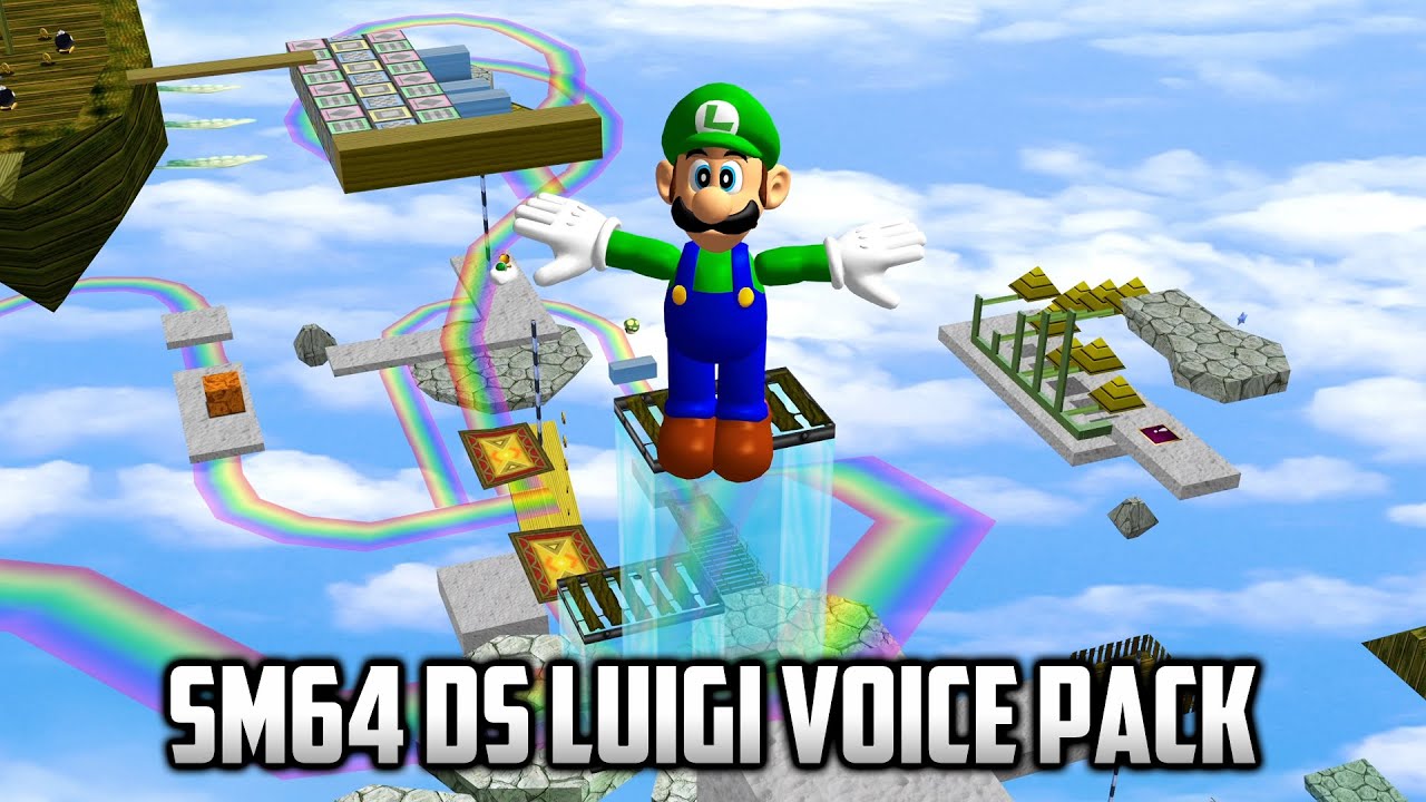 ⭐ Super Mario 64 PC Port - Super Mario 64 DS Luigi Voice Pack