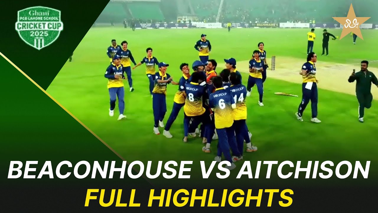 Full Highlights | Beaconhouse vs Aitchison | Ghani Cup 2025 Final | PCB | M2W13