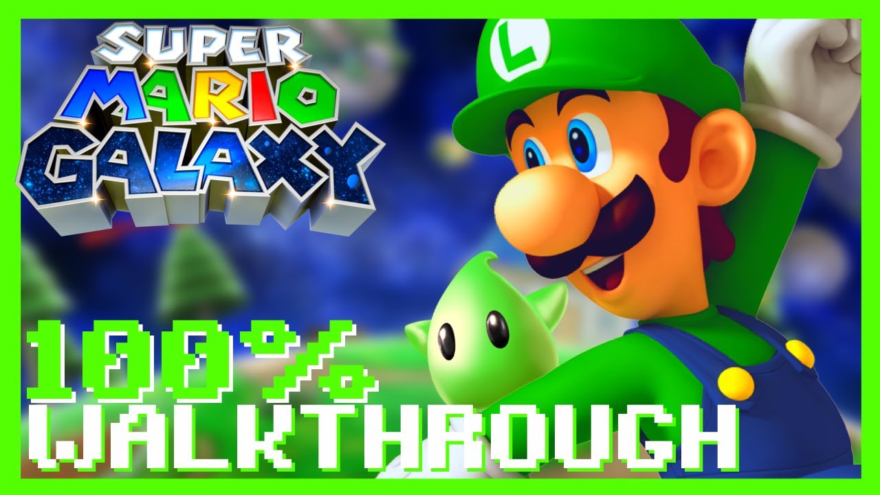LIVE NOW - ONE STREAM WHOLE GAME! [Super Luigi Galaxy 100% Walkthrough Stream]