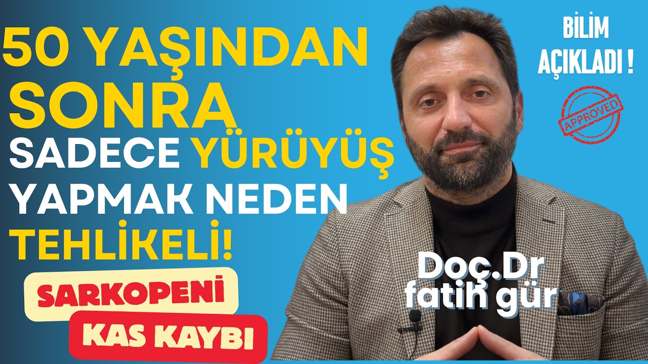 50 Yaşından Sonra Sadece Yürüyüş Yapmak Neden Tehlikeli?