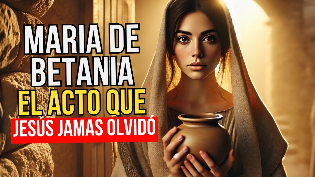 MARIA DE BETANIA: La Mujer que Ungió los Pies de Jesús y lo Preparó para la Eternidad
