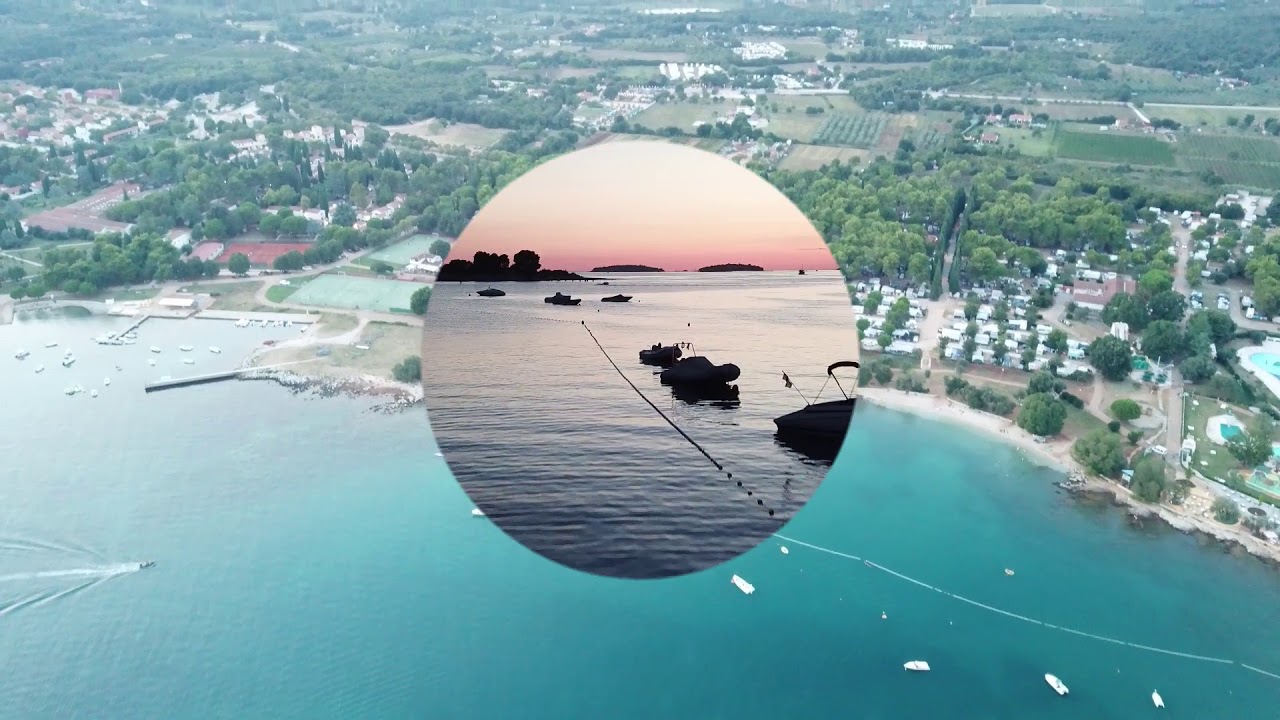 Camping Polari Croatia by drone