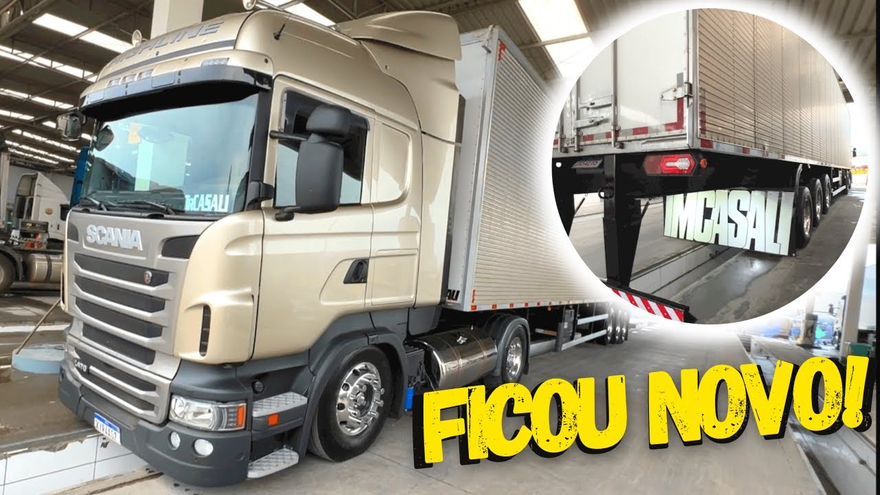 SCANIA r470 HIGHLINE DE VOLTA NA PISTA!
