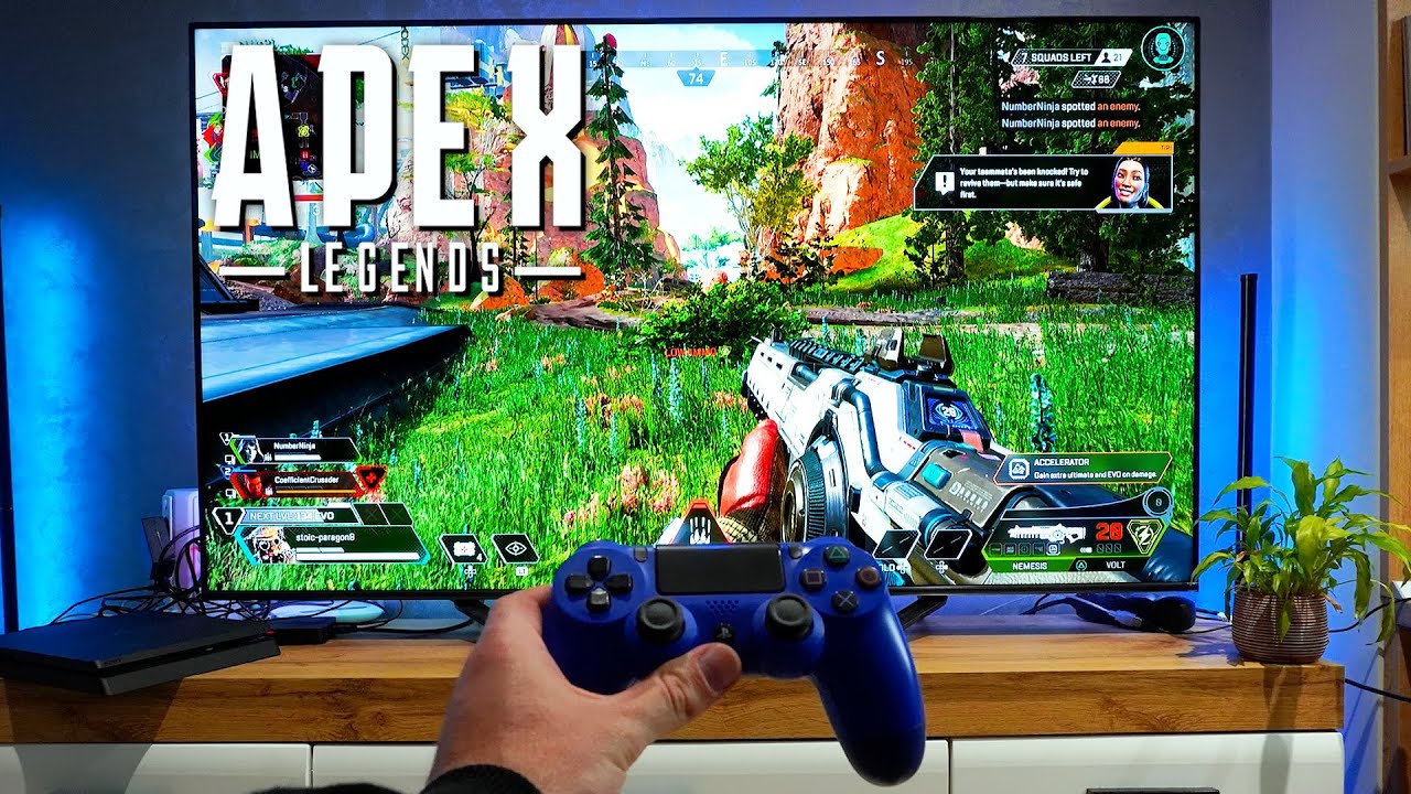 APEX LEGENDS в 2025 году &mdash; игровой процесс от лица Slim на PS4