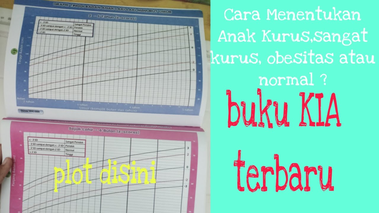 GRAFIK ( BB/U ) BERAT BADAN MENURUT UMUR BUKU KIA TERBARU