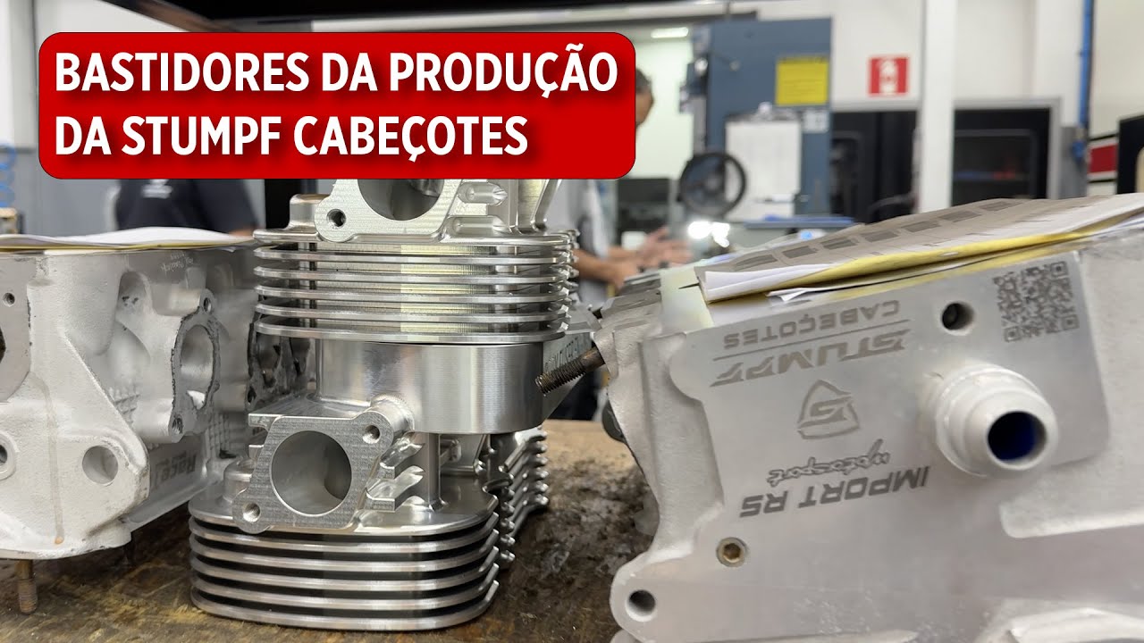 Quantos cabeçotes são feitos por dia aqui na Stumpf?