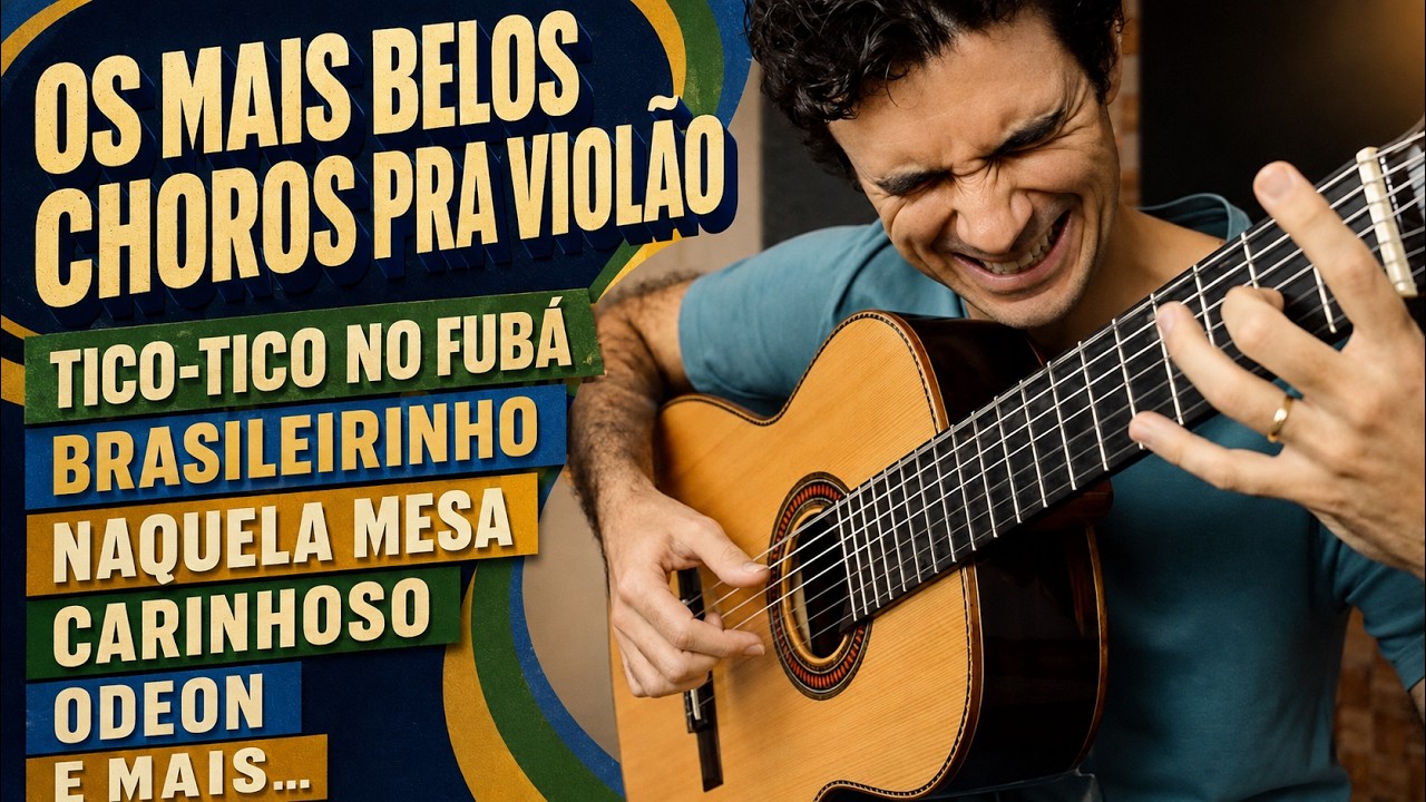 Tico-Tico no Fubá, Brasileirinho, Odeon, Naquela Mesa, Brejeiro, Lamentos, Pedacinhos do Céu e mais!