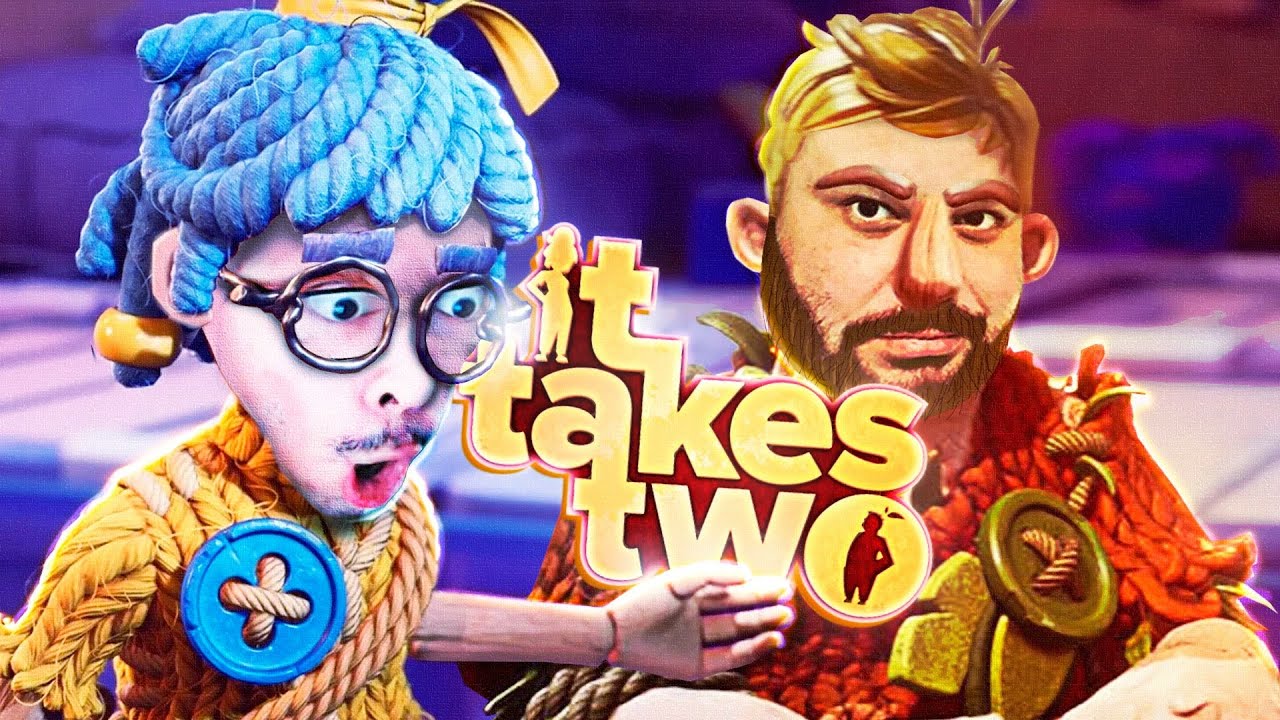 HAYASHII e SO7 jogando IT TAKES TWO - Parte 01