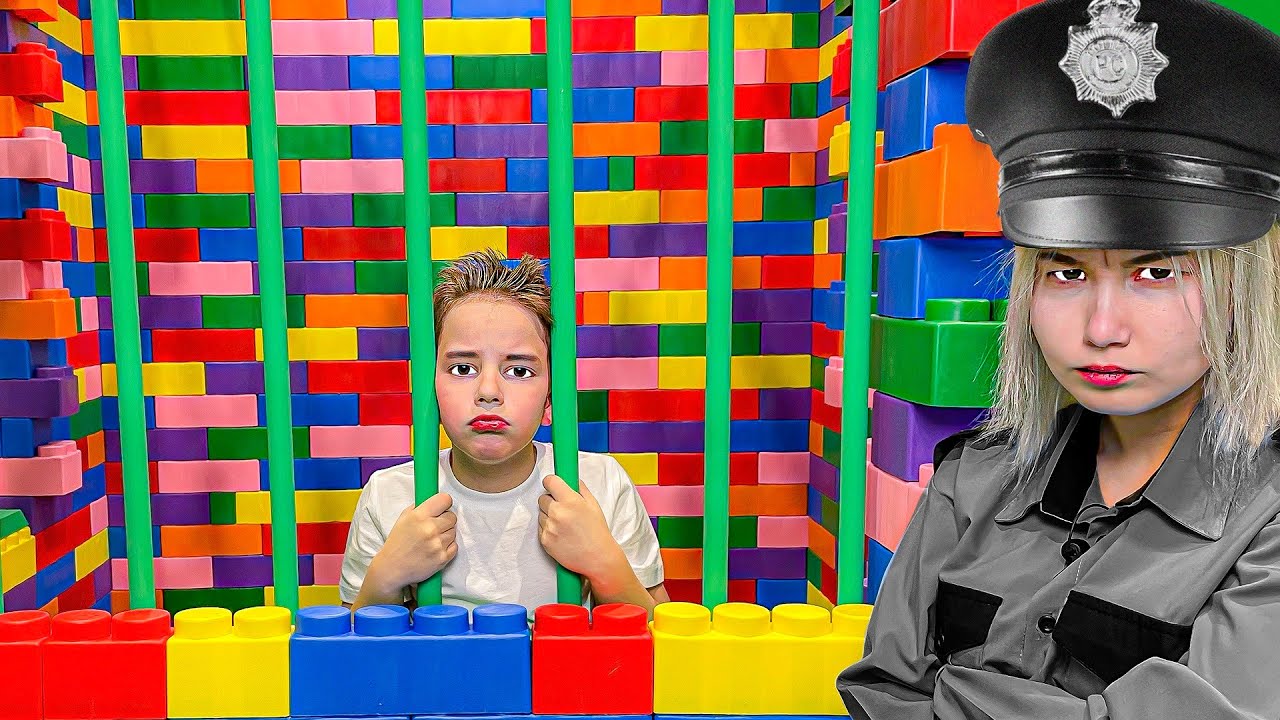 ICH HABE MEINEN BRUDER FÜR 24 STUNDEN IN EIN LEGO GEFÄNGNIS GESTECKT !
