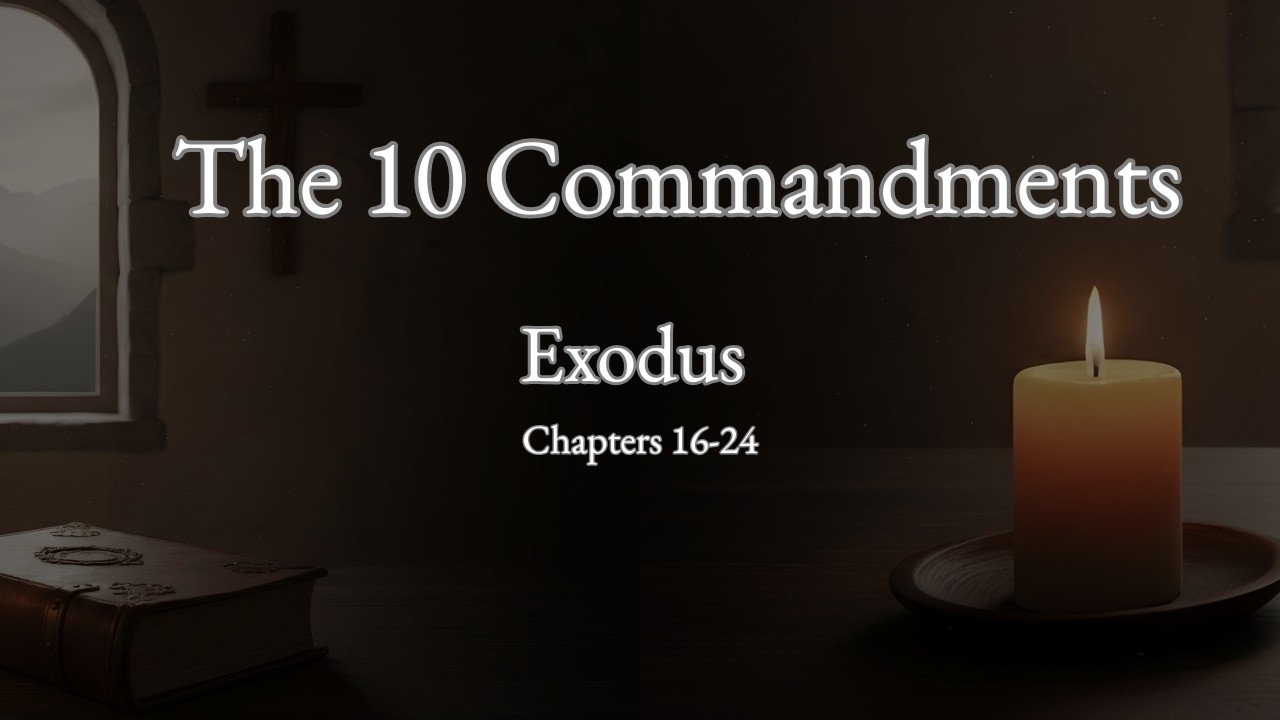 Exodus 16-24: The Ten Commandments | Catholic Audio Bible for Sleep & Meditation