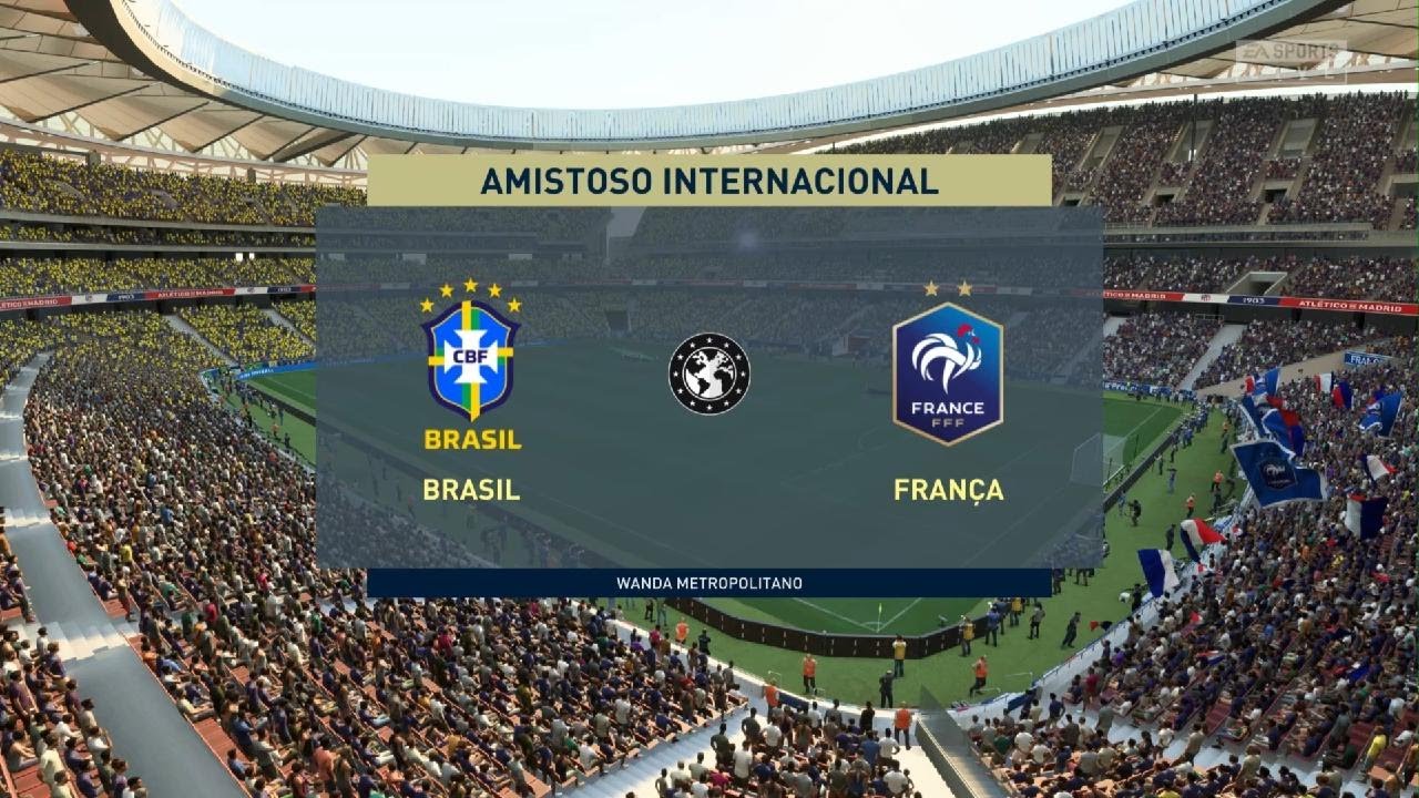 FIFA 22 - BRASIL X FRANÇA | FINAL COPA DO MUNDO CATAR 2022 - PS5 4K Gameplay