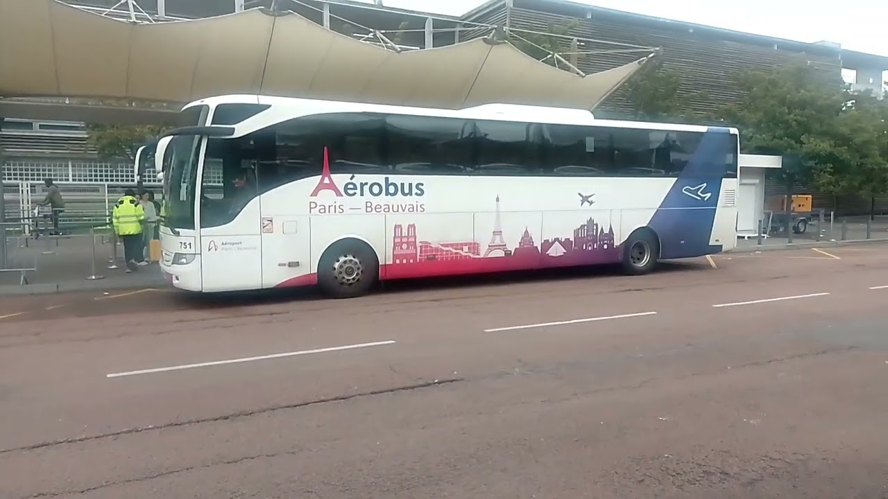 Paris to Beauvais aéroport- Aerobus Direct  -Metro 13 Station @Saint Denis Paris