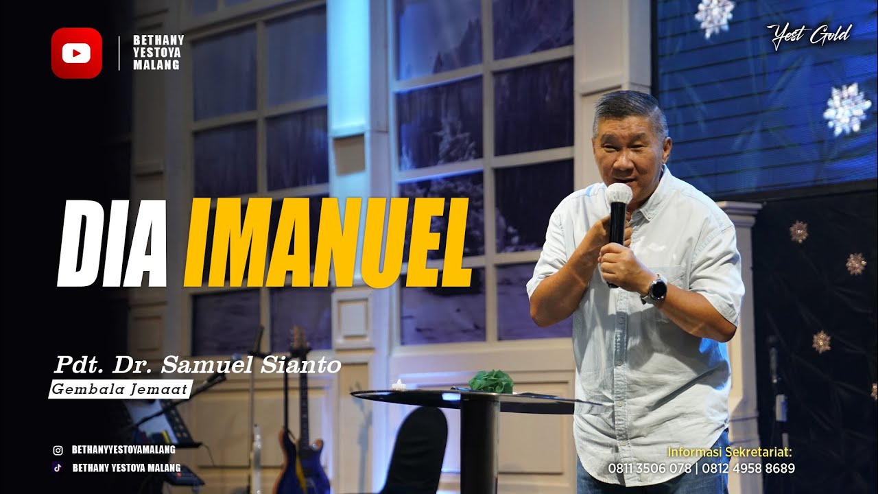 Dia Imanuel - Pdt. Dr. Samuel Sianto
