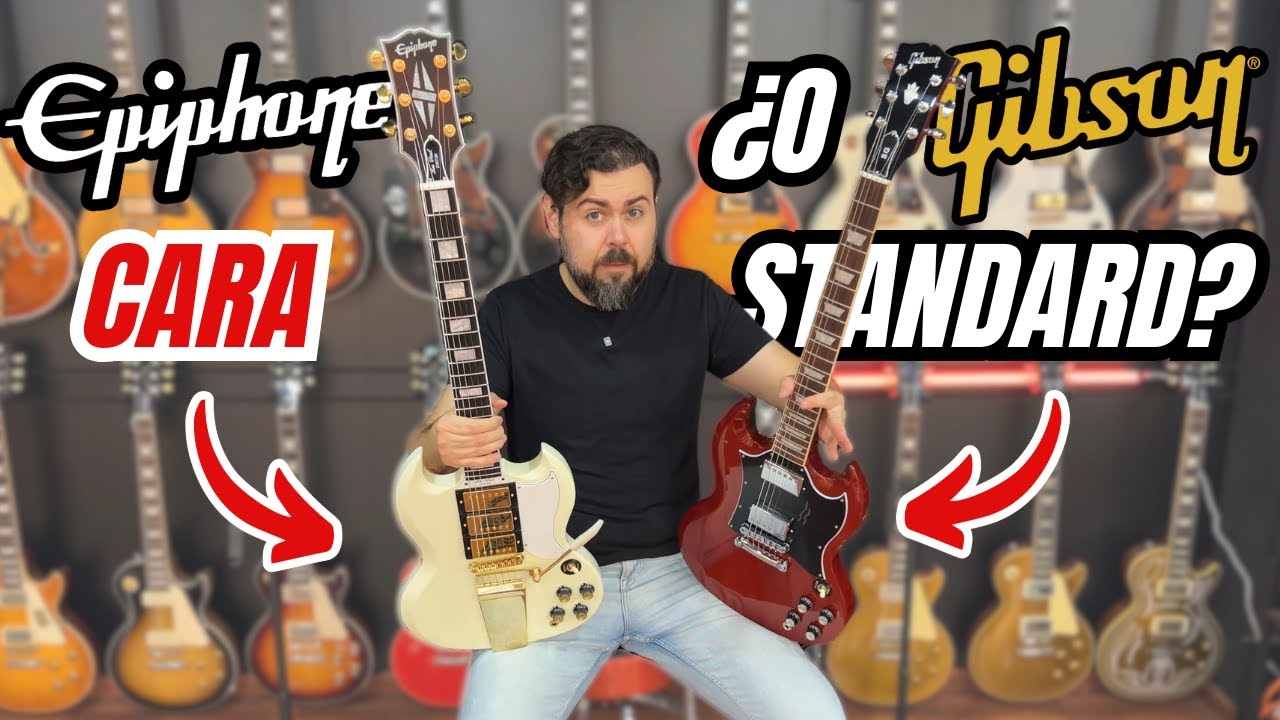 EPIPHONE SG MÁS CARA Vs Gibson SG Standard