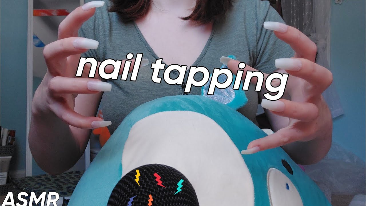 FAST NAIL TAPPING AND RUBBING ASMR 💅 (no talking)