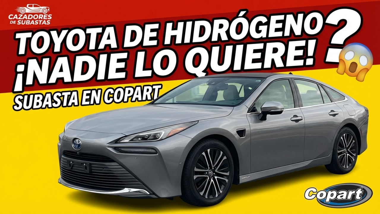 🚗 Toyota que funciona con Hidrógeno? Porqué nadie lo quiere? Subasta Copart en vivo Rancho Cucamonga