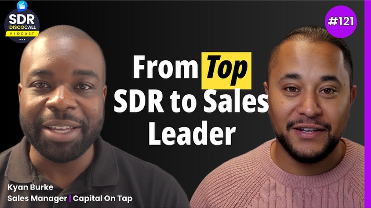 Kyan Burke: From Top SDR to Sales Leader | Imposter Syndrome & Leadership | SDR DiscoCall 121