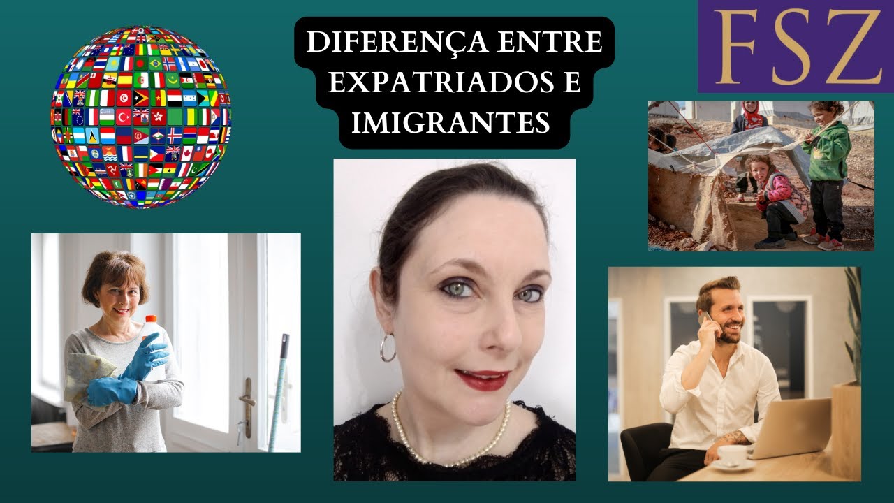 Diferen&ccedil;a entre Expatriados e Imigrantes