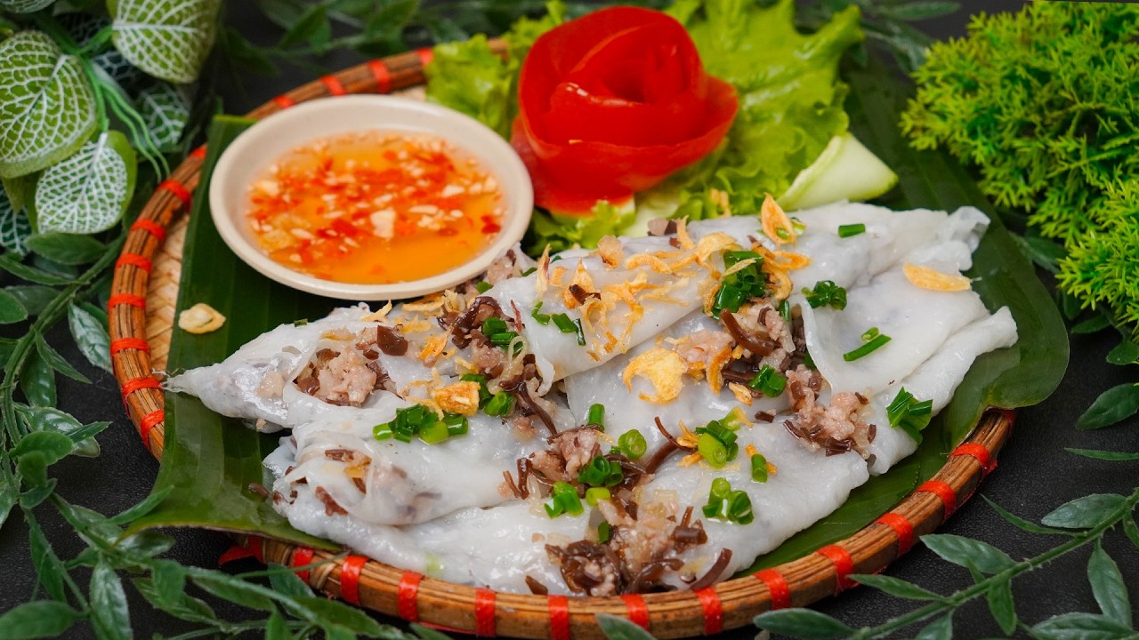Cách Làm Bánh Cuốn & Bánh Giò Tại Nhà Siêu Dễ | Món Bánh Truyền Thống Ngon Chuẩn Vị – Bếp Nhà Giang
